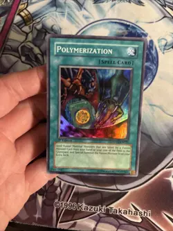 (66) POLYMERIZATION DPYG-EN020 1ST Edition SUPER RARE Holo Yugioh Card TCG LP - Image 3