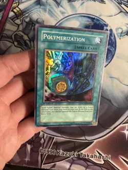 (66) POLYMERIZATION DPYG-EN020 1ST Edition SUPER RARE Holo Yugioh Card TCG LP - Image 4