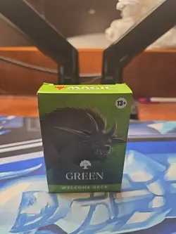 Wizards of the Coast Magic: The Gathering Welcome Deck GREEN Factory Sealed - Image 1