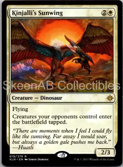 MTG SkeenAB Kinjalli's Sunwing from Ixalan. NM. - Image 1