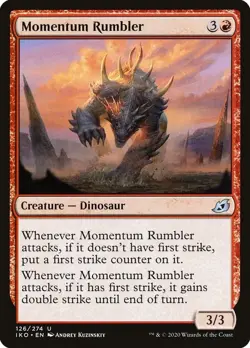 Momentum Rumbler - Ikoria: Lair of Behemoths (IKO) (Foil) - Image 1