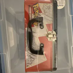 Pokemon TCG Celebrations Collector Chest Lunch Box Tin Sealed - Image 4