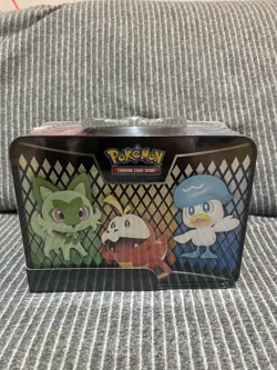 Pokemon TCG: Collector Chest - Sprigatito, Fuecoco & Quaxly -Lunch Box Metal Tin - Image 3