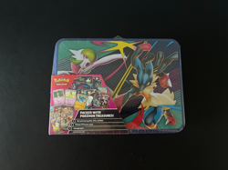 2025 Pokemon TCG Collector Treasure Chest Lunch Box Tin - Factory SEALED - Image 1