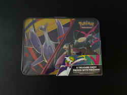 2025 Pokemon TCG Collector Treasure Chest Lunch Box Tin - Factory SEALED - Image 2