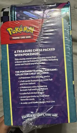 Pokemon Collector Chest - Back to School 2024 Lunch Box Tin - 6 Booster Packs - Image 5