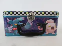 Pokemon TCG Scarlet & Violet Collector Chest Lunch Box Tin Used Loose Cards - Image 5