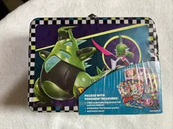 Pokemon 2024 Back To School Collector Chest - Lunch Box Tin - w/ 6 Booster Packs - Image 1
