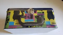 NEW Pokemon Detective Pikachu Collector Treasure Chest Lunch Box Tin Sealed TCG 820650805387 - Image 4