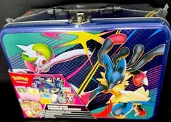 2025 Pokemon TCG Collector Treasure Chest Lunch Box Tin - Image 1