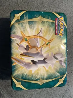 Pokemon Collector's Chest Lunch Box Tin Empty Bundle - Image 1