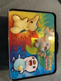 Pokemon Collector's Chest Lunch Box Tin Empty Bundle - Image 2