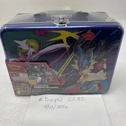 Pokemon TCG 2025 Fall Collector Chest Factory Sealed Tin Box Mega Evolutions - Image 1