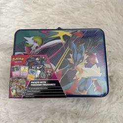 Pokemon TCG: Mega Evolution Lunch Box Tin / Collector Chest / 6 Booster Packs - Image 1