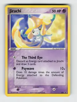 Jirachi 021 Promo Nintendo Black Star Promos Pokemon 2003 Moderately Played - Image 1