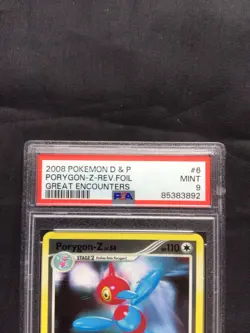Pokemon Cards: Great Encounters Reverse Holo: Porygon-Z 6/106 PSA 9 - Image 3