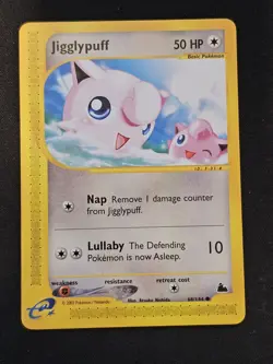 Pokemon TCG Jigglypuff 68 Skyridge Mint Near Mint (non-holo) - Image 1