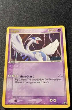 Pokemon EX UNSEEN FORCES - #29/115 Lugia - Reverse Holo - ENG - Lightly Played - Image 4