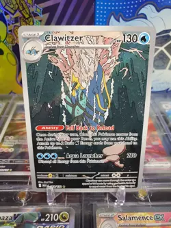 Clawitzer 141/132 Illustration Rare Pokemon TCG Mega Evolutions - Image 1