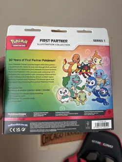 Pokemon TCG First Partner Illustration Collection Box Series 1 Read Description - Image 3