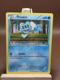 DMG Froakie XY138 Pokemon XY Promo Cosmos Holo - Image 1