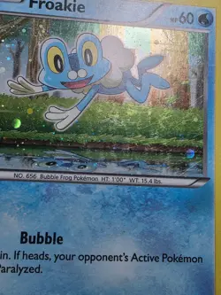 DMG Froakie XY138 Pokemon XY Promo Cosmos Holo - Image 4