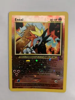 Pokemon Card Entei Black Star Movie Promo #34 SEALED 2001 Reverse Holo READ DESC - Image 1