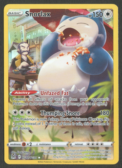 Pokemon TCG: Snorlax TG10/TG30 Lost Origin Trainer Gallery - Image 1