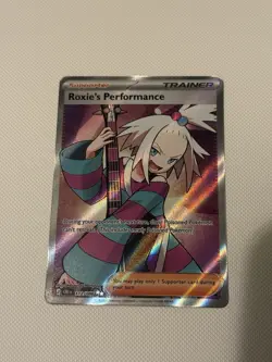 Pokemon TCG Chaos Rising Roxie’s Performance 112/086 Near Mint Condition - Image 1