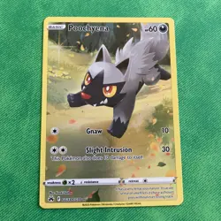 Pokemon - Poochyena GG33/GG70 - Crown Zenith: Galarian Gallery Holo - Image 1