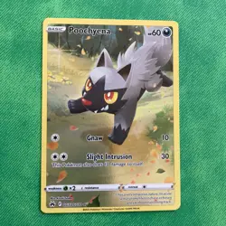 Pokemon - Poochyena GG33/GG70 - Crown Zenith: Galarian Gallery Holo - Image 4