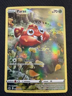 2023 Pokemon SWSH Crown Zenith Paras Galarian Gallery #GG32/GG70 NM - Image 1