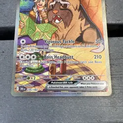Pokemon Arvin's Mabostiff Special Illustration Rare 235/182 Destined Rivals NM/M - Image 3