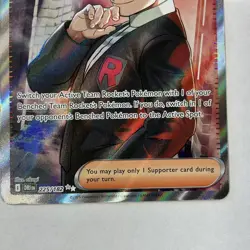 Team Rocket's Giovanni 225/182 Ultra Rare Holo NM Pokemon Sv10: Destined Rivals - Image 2