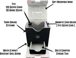 Ai Armor MTG Commander 100+ Card Custom Art Deck Box With Storage - Image 5