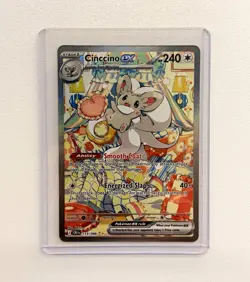 Pokemon TCG Cinccino ex Special Illustration Rare 119/086. - Image 1