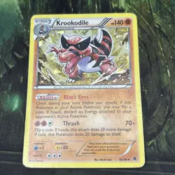 Krookodile (62/98) Emerging Powers - Cracked Ice - 2011 - MP- Pokemon TCG - Image 1