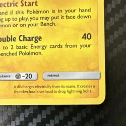 Pokemon TCG Manectric SM130 SM Promo Prerelease Holo Stage 1 110HP Eng - Image 3