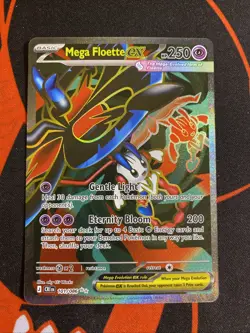 Mega Floette ex 101/086 Ultra Rare Chaos Rising Pokemon Holo Near Mint - Image 1