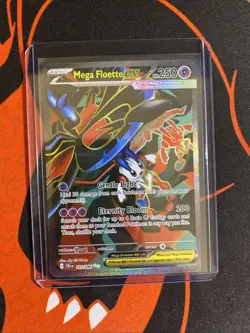 Mega Floette ex 101/086 Ultra Rare Chaos Rising Pokemon Holo Near Mint - Image 3