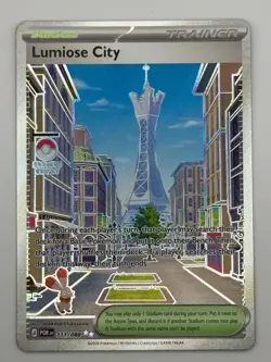 LUMIOSE CITY 111/088 ULTRA RARE PERFECT ORDER POKEMON NM/M - Image 1