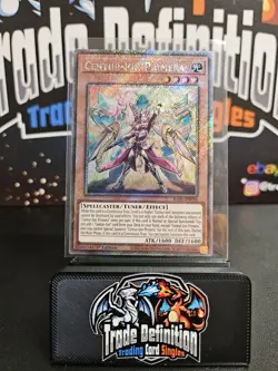 RA05-EN030 Centur-Ion Primera Platinum Secret Rare 1st Ed YuGiOh - Image 1