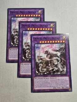 x3 Denial Deity Dotan Common 3x MP25-EN432 NM 1st Ed Yu-Gi-Oh! - Image 1