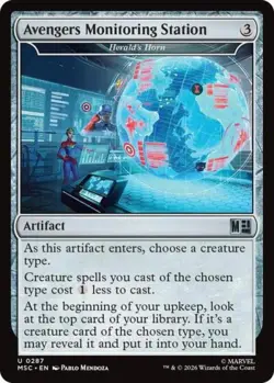 ~ Avengers Monitoring Station - Herald's Horn ~ NM ~ ~ MTG ~ - Image 1