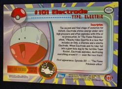 Electrode #101 Topps Series 2 Blue Back Card Non Holo LP - Image 2