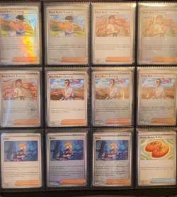 Prismatic Evolutions Pokemon Card Lot + Ultra Pro Binder No Dupes - Image 1