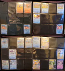 Prismatic Evolutions Pokemon Card Lot + Ultra Pro Binder No Dupes - Image 3