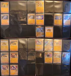 Prismatic Evolutions Pokemon Card Lot + Ultra Pro Binder No Dupes - Image 5