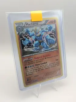 Machamp - 49/101 Blister Exclusive Cosmos Holo Eng Plasma Blast Pokemon Card LP - Image 3