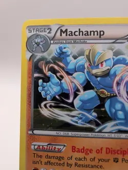 Machamp - 49/101 Blister Exclusive Cosmos Holo Eng Plasma Blast Pokemon Card LP - Image 5